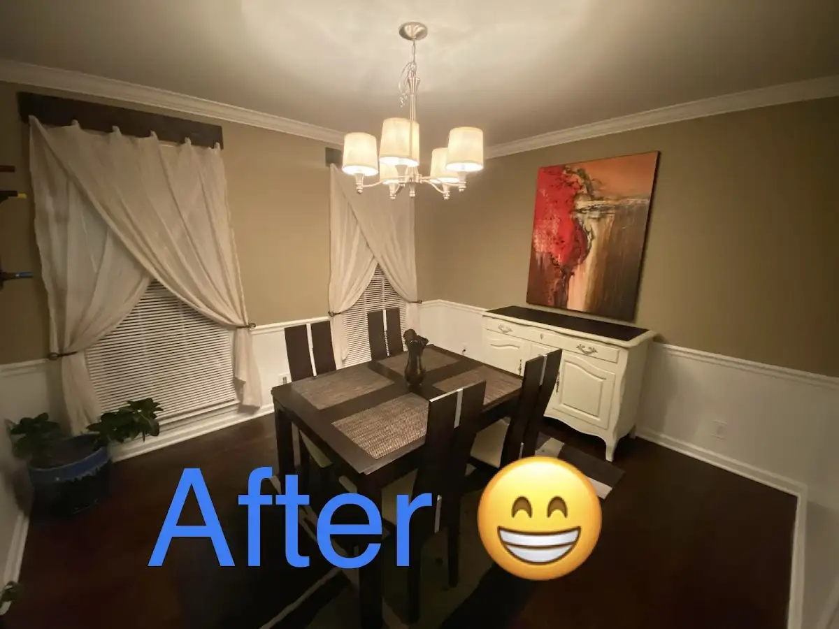 Professional dining room restoration after water damage in Edgewood